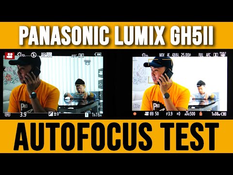 Panasonic Lumix GH5II Autofocus Test