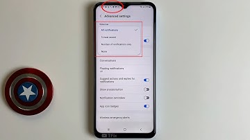 How to change the status bar notification icon style on Samsung A13 Android 12