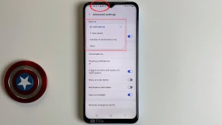 How to change the status bar notification icon style on Samsung A13 Android 12 screenshot 4
