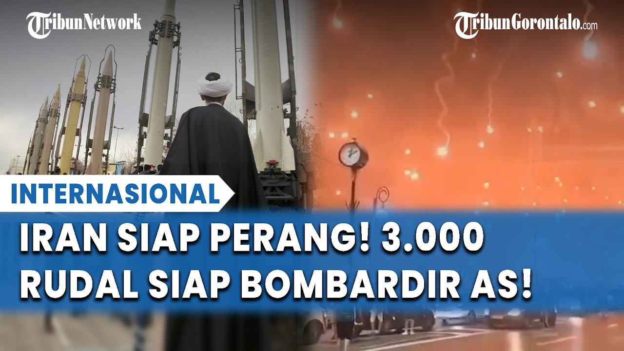 Iran Memanas! Pasukan Khusus IRGC Siaga, 3.000 Rudal Balistik Siap Diluncurkan Hantam AS!