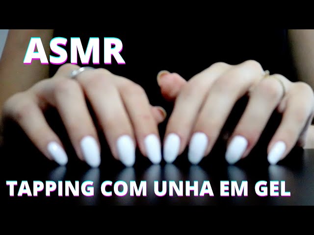 ASMR TAPPING COM UNHA EM GEL -  Bruna Harmel ASMR