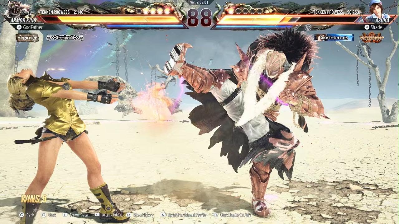 I don't care if he wasn't trying. I still beat the boss character of my friend group.