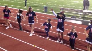 Aptos Cheer Mini Camp Football Season 2012 October 12, 2012 - Give Me A V