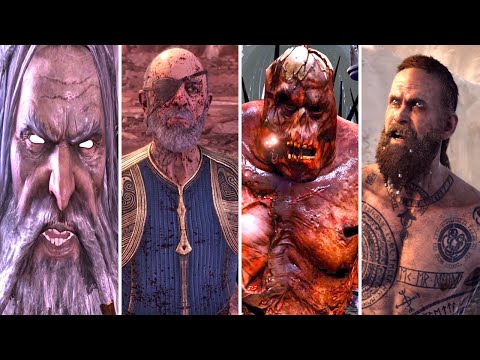 GOD OF WAR All Gods Deaths PS2 PS5 