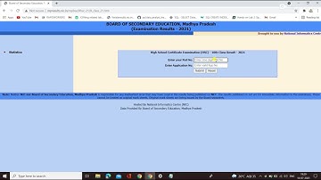 how to check MP SSC RESULT 2021
