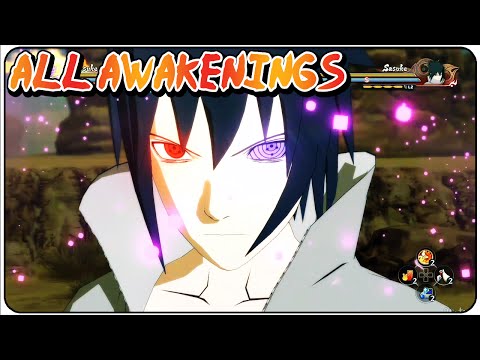 Naruto Shippuden Ultimate Ninja Storm 4 All Characters Awakening