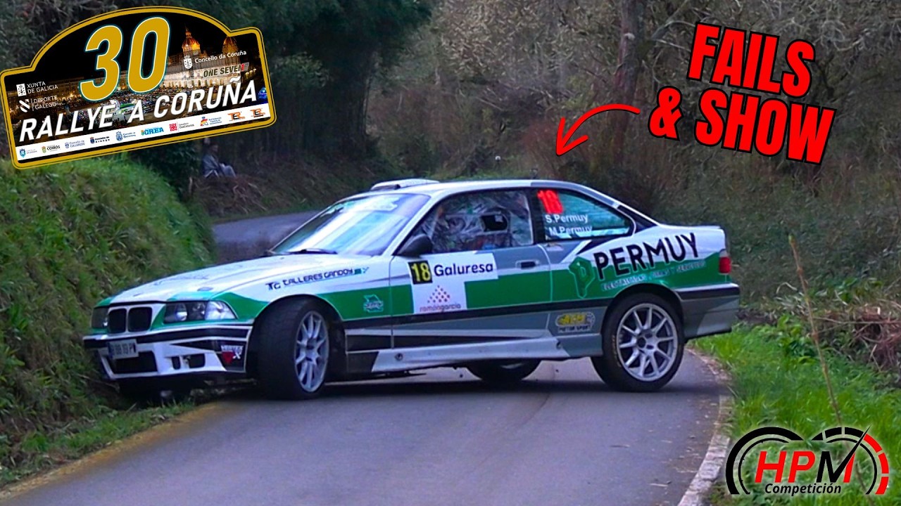 30º Rallye A Coruña 2026 - FAILS & SHOW
