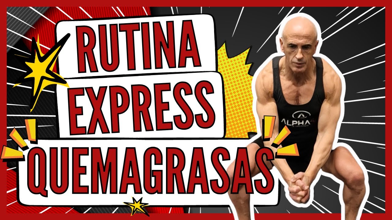 Rutina Quema Grasa Express sin moverse de casa (para los que no tienen tiempo)