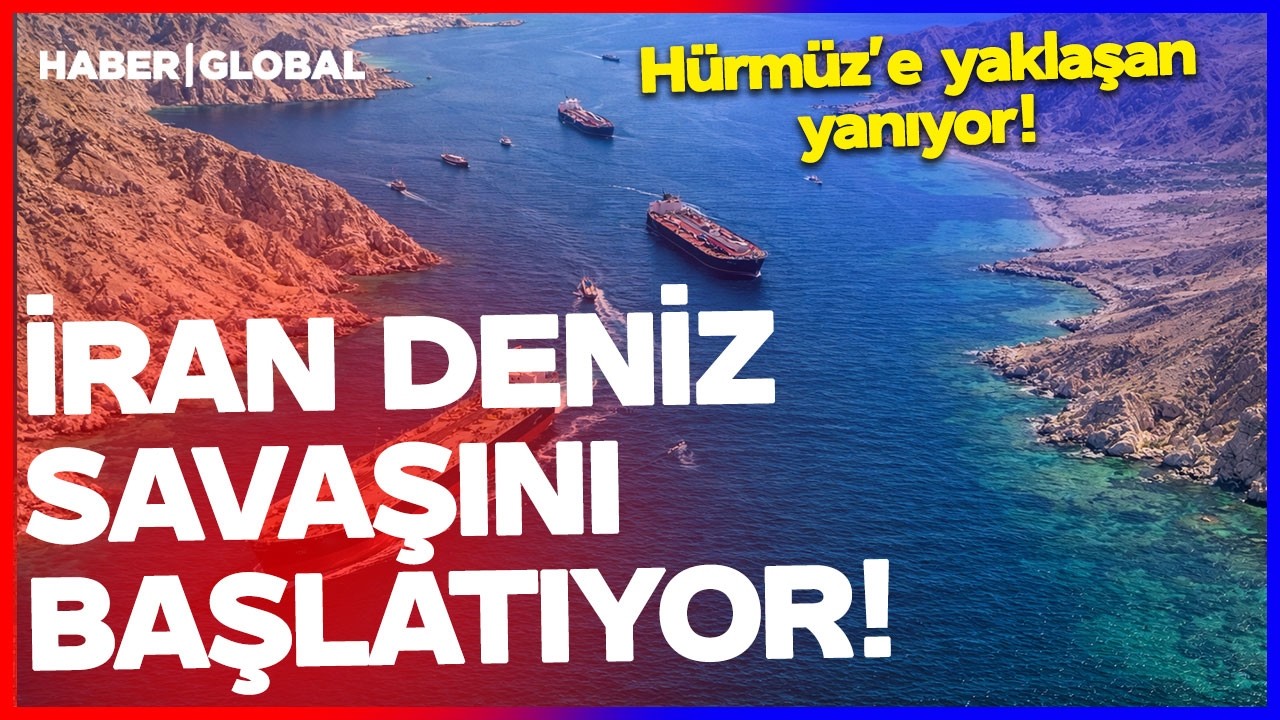 İRAN DENİZ SAVAŞINI BAŞLATTI! Hürmüz'e Yaklaşanı Vuruyorlar