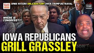 Grassley GRILLED In HEATED Town Hall Over Trump, Musk: 'Where Is Congress'
