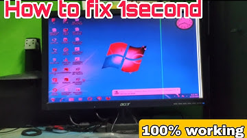 How to fix pink color display 1sec repair pink color #technodada How to fix pink PC?