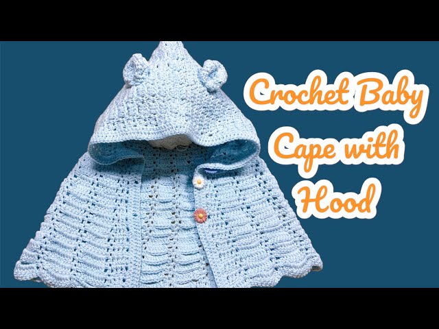 Cape Bébé Au Crochet – Ancienne, XIXe Siècle, Pièce Unique De Puériculture Vintage