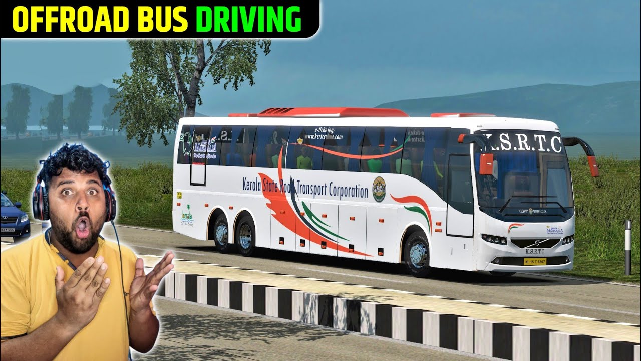 Offroad Bus Driving | Best Bus Simulator Games | Indian Bus Simulator ...