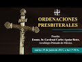 Ordenaciones Presbiterales 29 de junio de 2021, 17:00 h.