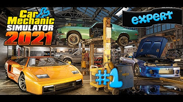 DISASTER GARAGE EXPERT MODE - Car Mechanic Simulator 2021 Episode #1