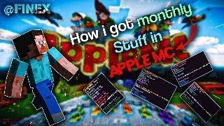Givingaway Monthly Stuff in AppleMC || Banana Realm S2 || Finex