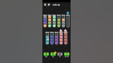 Ball Sort Puzzle Level 184 | #game #gaming #gamingvideos #gameplay