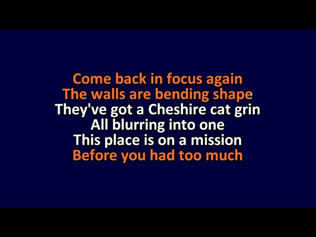 Radiohead - Jigsaw Falling Into Place - Karaoke Instrumental Lyrics - ObsKure class=