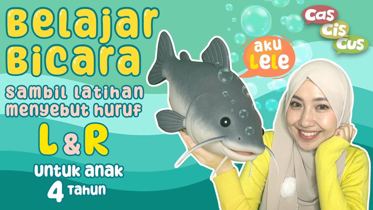 Belajar Bicara sambil Latihan Menyebut Huruf L dan R untuk Anak 4 Tahun #belajarbicara