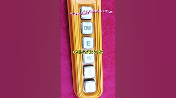 Tay bấm điều khiển cầu trục HY-P1026, cung cấp tay bấm hanyong 6 nút, tay bấm điều khiển palang...