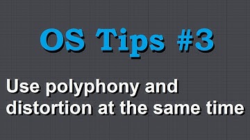 How to do distortion voicing in Online Sequencer (get cleaner timbres with distortion)