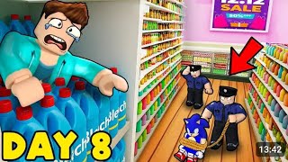 SURVIVE 7 DAYS IN A DEADLY SHOPPING MALL IN ROBLOX !! screenshot 5