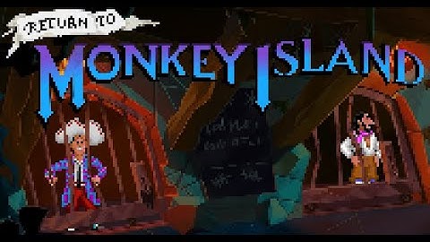 Return to Monkey Island - What if pressing F10 we get a demake classic pixel view? - 2 - Stan & Otis