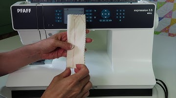 Pfaff expression 3.5 29 Basting Stitch