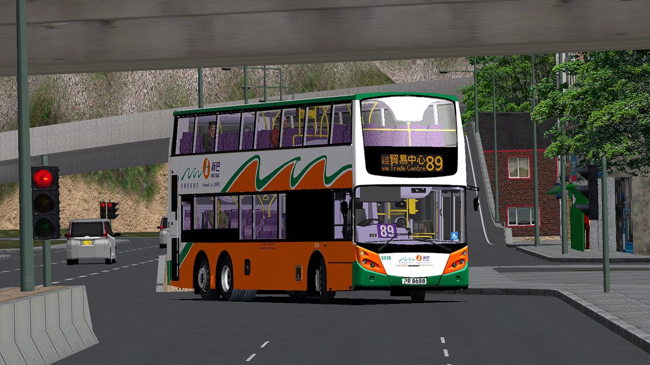 OMSI 2 Cherryland v6.1 NWFB 89 南港博覽館 Nam Kong Expo → 櫻桃東 Cherry East