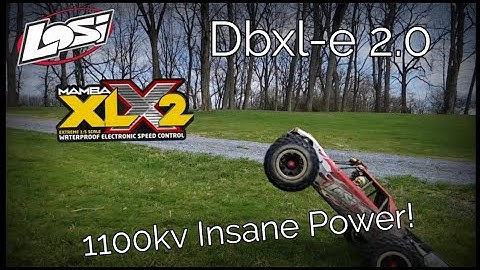 Losi dbxl-e Xlx2 1100kv with Proline Badlands!