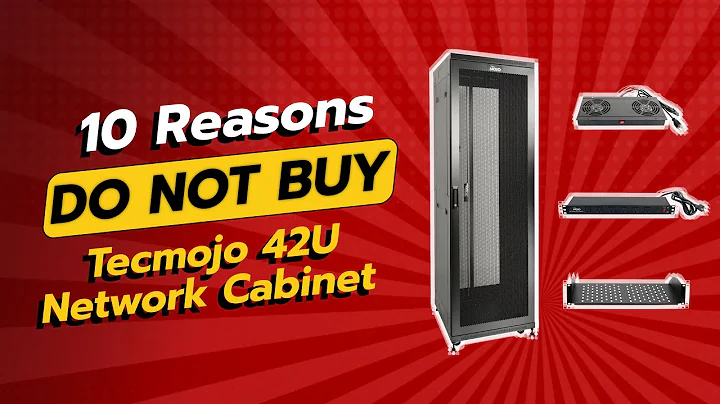 DON'T BUY TECMOJO 42U NETWORK CABINET BEFORE WATCHING THIS VIDEO! 😱🛑