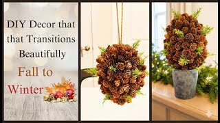 NEW! DIY TRANSITIONAL COZY DECOR! | RECYCLING DOLLAR TREE CRAFT SUPPLIES
Today is the 4th in a series of Fall DIYs and im having so much fun creating these quick easy crafts.
Thanks for watching & supporting, dont forget to like, subscribe & hit the bell π 2x for notifications. Enjoy Lady C π
********* ITEMS SEEN IN VIDEO *********
Egg - Dollar Tree
Mini Planter - Dollar Tree
Mini Cedar Branches - https://amzn.to/4nnHYpt
Mini Pine Cones - https://amzn.to/4ngiKdf
Join My Youtube Channel - http://www.youtube.com/c/ladycinnamon86β
Disclaimer: I am a affiliate which means I make a small percentage off the sale, but it does not cost you anything. All opinions are always my own of these products/services and recommendations are honest and expressed with the good intent that you will find them of value. Purchasing through these links will not affect your check out process in any way. NEW! DIY TRANSITIONAL COZY DECOR! | RECYCLING DOLLAR TREE CRAFT SUPPLIES