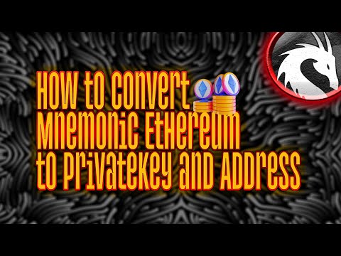 How to Convert Mnemonic to Private Key and Address Wallet Ethereum ?