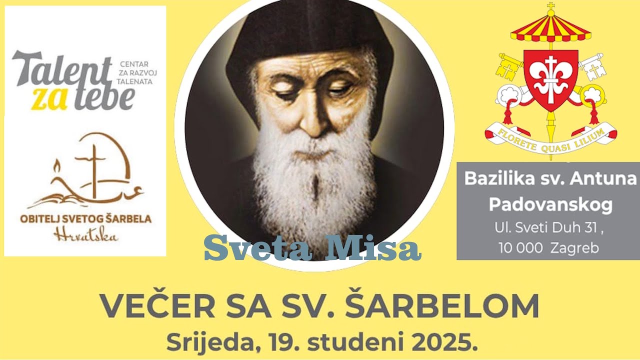 Večer sa sv. Šarbelom,  Sveta Misa