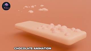 Chocolate Layers Animation in Blender | Geometry Nodes Magic!