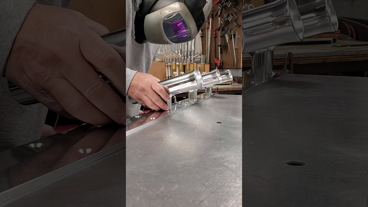 Tack Welding Rocket Launcher - YouTube