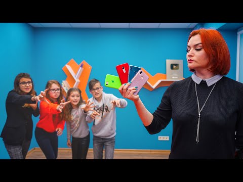 ОСТАЛИСЬ БЕЗ ТЕЛЕФОНОВ!!! НОВЫЕ ПРАВИЛА В ШКОЛЕ!!!