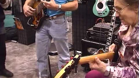 Carol Kaye,Steve Bailey&Victor Wooten BassSession NAMMSHOW 2000