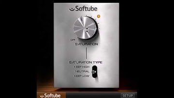 Saturation Knob (master buss) by Softube