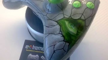 The Incredible Hulk Xbox 360 Custom Airbrushed Controller - Extreme Consoles