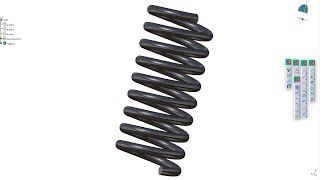 CATIA V5 - Helical Spring by Helix Command