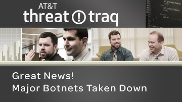 Major Botnets Taken Down - AT&T ThreatTraq Bits