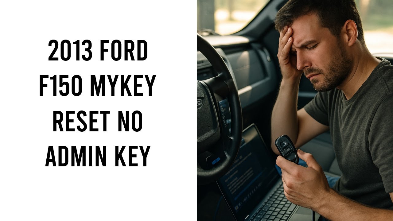 2013 Ford F150 Mykey Reset Without Admin Key - YouTube
