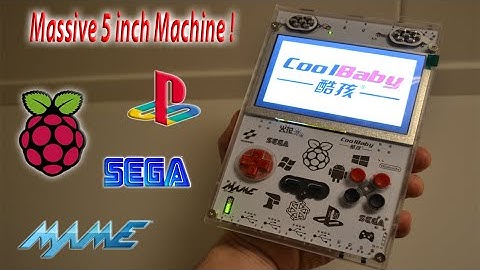 Massive Ultimate Cool Baby Raspberry Pi 5inch Handheld !!