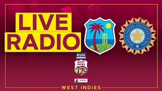 ? LIVE RADIO | West Indies v India | 3rd Kuhl Stylish Fans T20I powered by Black and White.