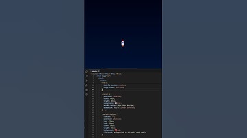 HTML CSS Rocket Animation 🚀 | CSS Animation Tutorial #shorts #coding #htmlcss #css