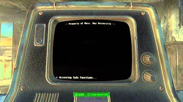 Fallout 4 | XP Glitch | Locking & Terminal