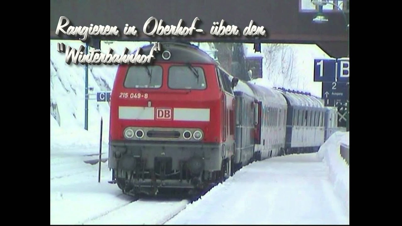 Schon wieder 11 Jahre her: 215 049 mit E91630 am 25.Januar 2004 nach Oberhof