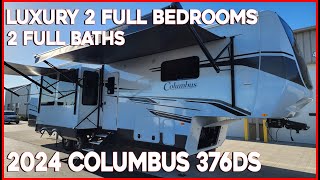 Luxury 2 Full Bath 2 Bedroom With a Loft Fifth Wheel! 2024 Columbus 376DS at Couchs RV Nation by AllaboutRVs 762 views 12 days ago 32 minutes
