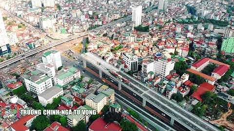 🔴 Đường Vành Đai 2 của Vingroup đoạn từ Ngã Tư Vọng - Đại La - Minh Khai